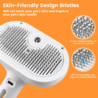 AuraMist™ | 3-in-1 Professional Pet Steam Brush - Nano-Mist Grooming & Massage Tool