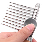 AuraPure™ Velvet-Groom | Precision Pet Brush – Gentle Loose Fur & Knot Extractor with Ergonomic Skin-Safe Bristles