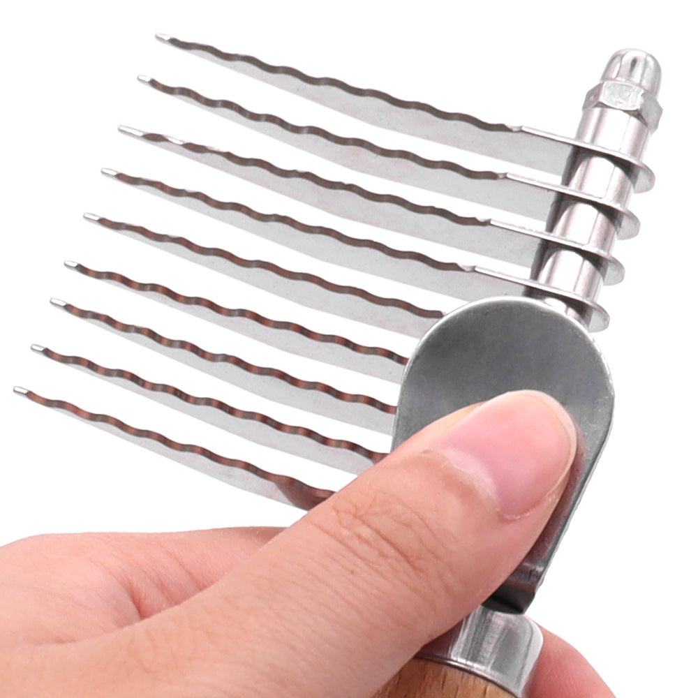 AuraPure™ Velvet-Groom | Precision Pet Brush – Gentle Loose Fur & Knot Extractor with Ergonomic Skin-Safe Bristles