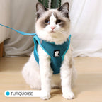 EliteSecure™ | Zero-Pressure Cat Harness - Professional Anti-Strike Walking Gear