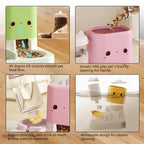 PetPastel™ | Cute-Comfort Automatic Water & Food Station