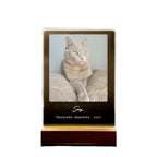 EliteHonor™ | Bespoke Pet Memorial Plaque - Eternal Tribute with Photo & Custom Date