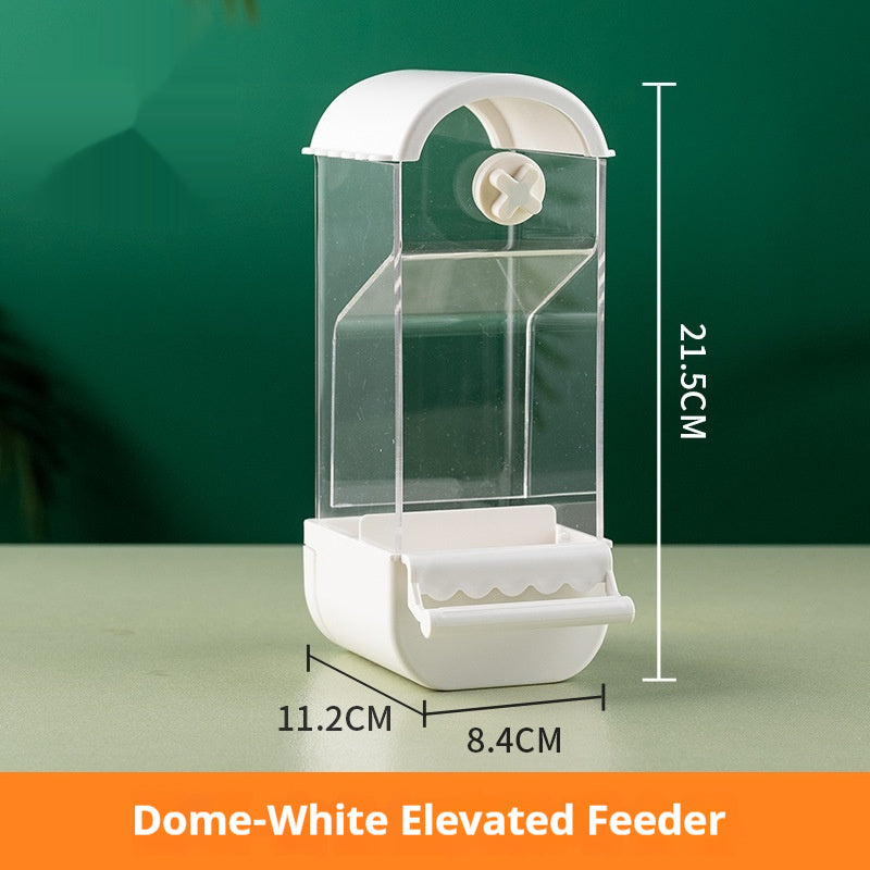 EliteFlow™ | Anti-Scatter Automatic Pet Feeder - Self-Filling & Seed-Sorting Bird Station