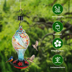 EliteNectar™ | Premium Hand-Crafted Hummingbird Oasis - Includes Ant Moat & Hanging Kit