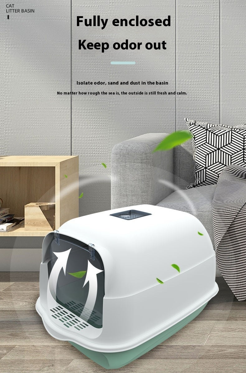 PureAir™ | Elite Shielded Litter Box with Odor Control