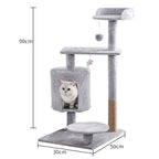 CloudPeak™ | Deluxe Cat Tree with Integrated Scratching Lounge