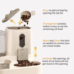 AuraPure™ Harmony Feeder | Integrated 2-in-1 Gravity Station – Auto-Refill Food & Water System for Busy Pet Parents