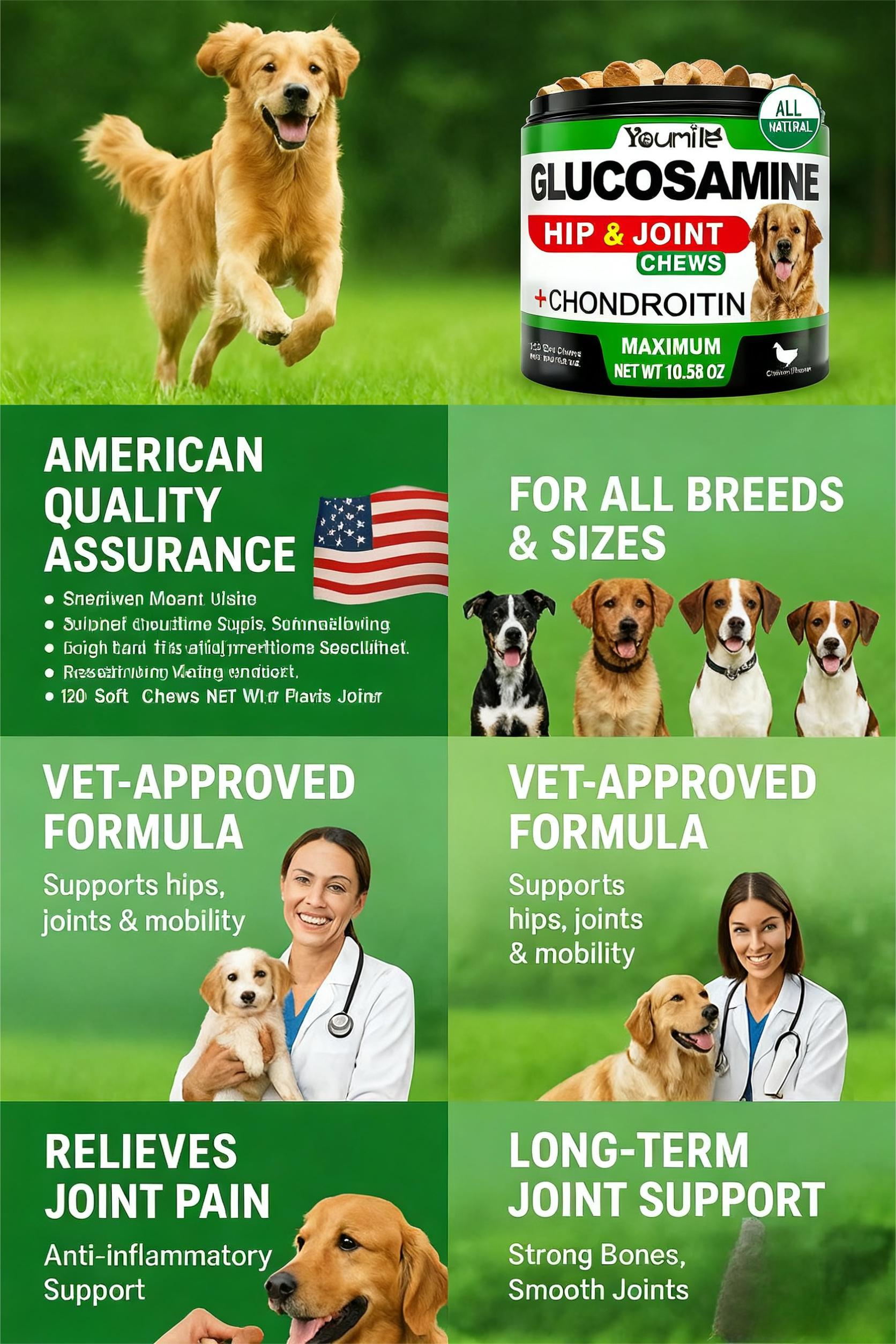 EliteMotion™ | 120ct Pro-Strength Joint & Bone Recovery Chews