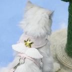 AuraGuard™ Seraphim | Soft-Mesh Angel Wing Harness – Secure Travel Set for Cats & Kittens