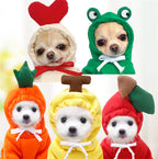 EliteSnug™ | Ultra-Soft Fruit Pet Hoodie - Premium Winter Fleece Outfit