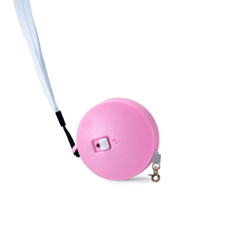 AuraGuard™ Nano-Leash | Compact Auto-Retracting Walking Lead – Minimalist Tangle-Free System for Travel & Quick Outs