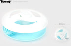 AuraPlay™ Orb-Runner | DIY Circular Motion Track – Expandable Indoor Hunting Game for Cats