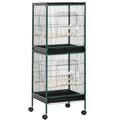 EliteFlight™ 55 | High-Capacity Indoor Bird Mansion - Multi-Tier Canary & Conure Habitat