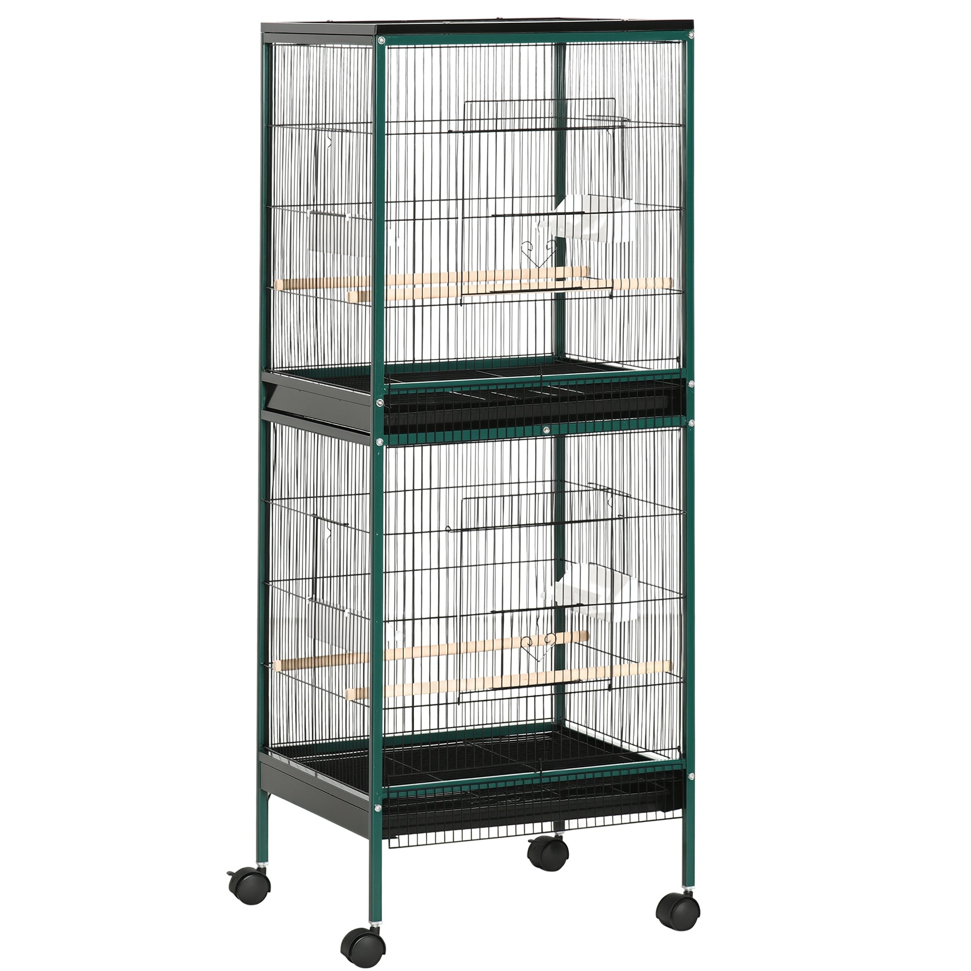EliteFlight™ 55 | High-Capacity Indoor Bird Mansion - Multi-Tier Canary & Conure Habitat