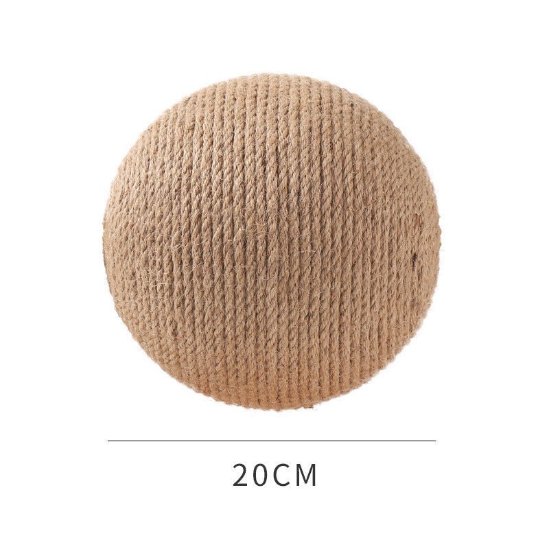 ApexCatch™ | Vertical Solid Wood Cat Scratching Orb - Aura Pet Elite