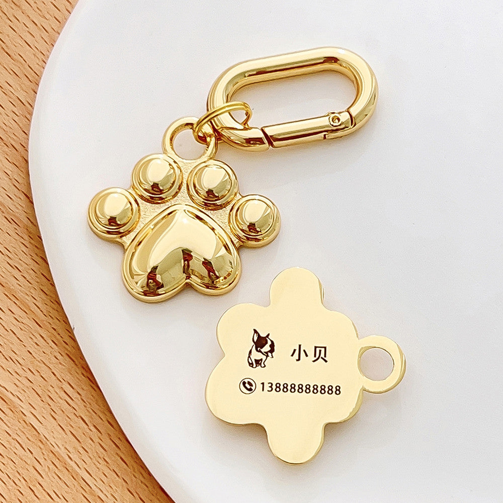EliteShield™ | Custom Pet Identity Tag - Silent Anti-Lost Protection for Dogs & Cats