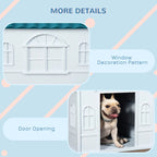 EliteHaven™ | Water-Resistant Puppy Sanctuary - Durable All-Weather Dog Home