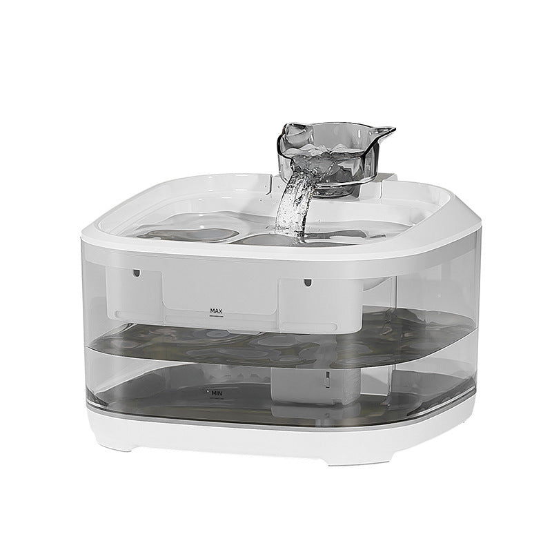 EliteCrystal™ | Smart Automatic Water Spring - Advanced 5-Layer Filtration Pet Fountain
