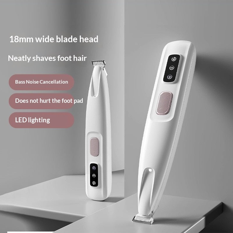 AuraPure™ Whisper-Shave | Narrow-Head Pet Detail Trimmer – Low-Noise Electric Groomer for Sensitive Areas