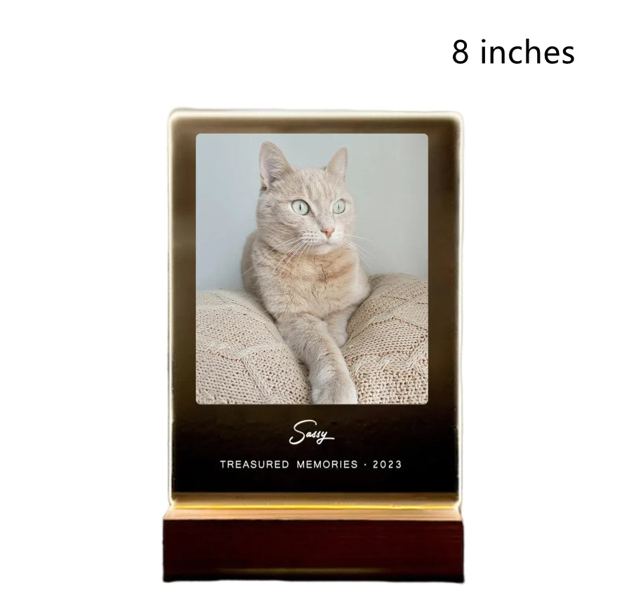 EliteHonor™ | Bespoke Pet Memorial Plaque - Eternal Tribute with Photo & Custom Date