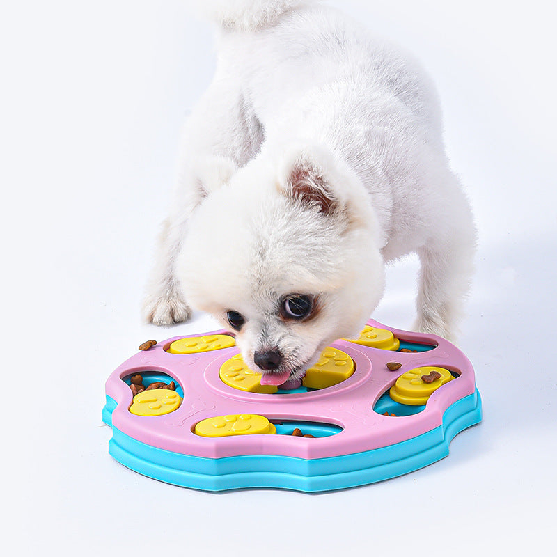 AuraPlay™ Scent-Master | 2-in-1 Vocalizing Snack Puzzle – Slow-Feeding Engagement Toy for Anxiety Relief