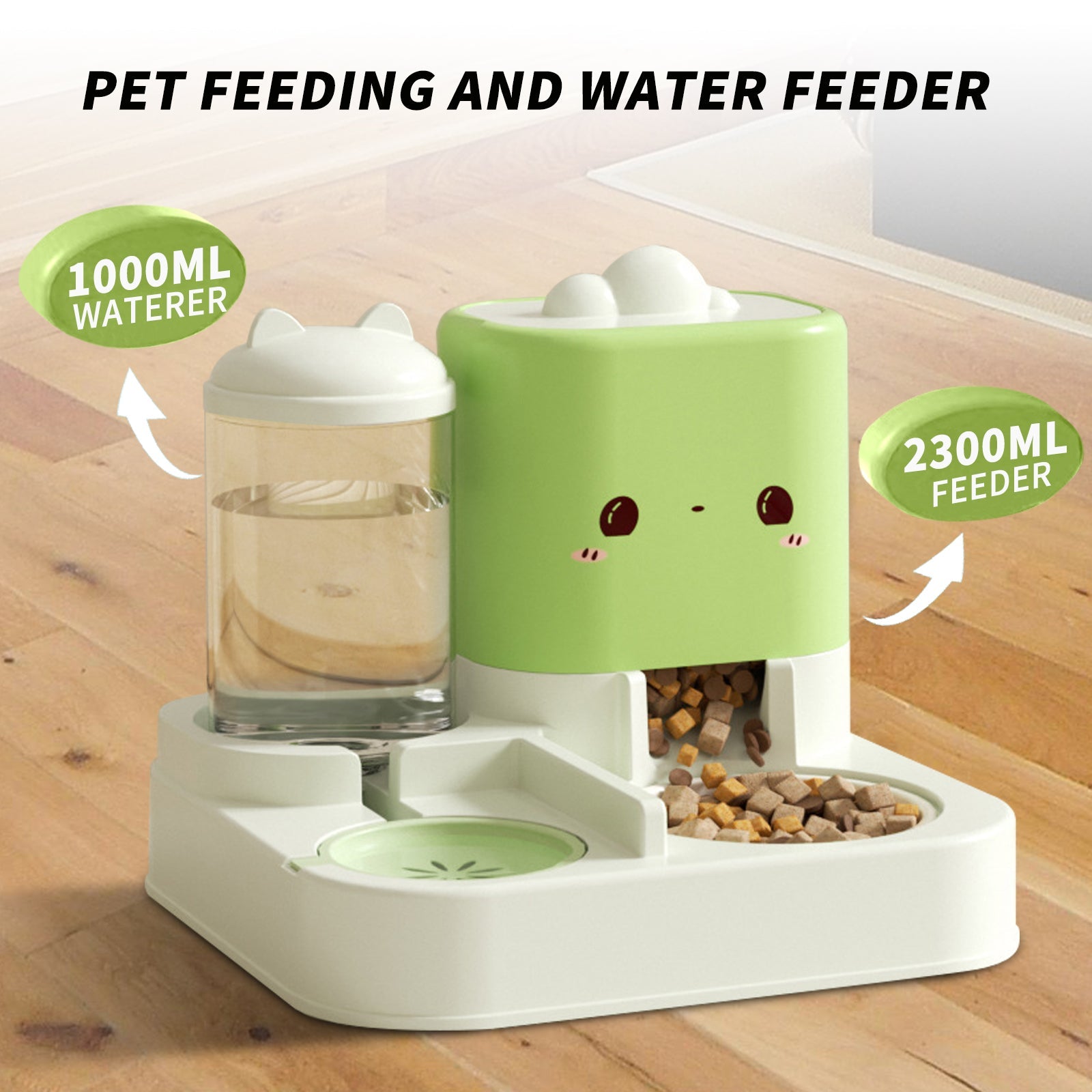 PetPastel™ | Cute-Comfort Automatic Water & Food Station