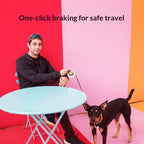 AuraGuard™ Titan-Glide | Professional Auto-Retracting Leash – One-Click Lock & Anti-Shock Safety Lead