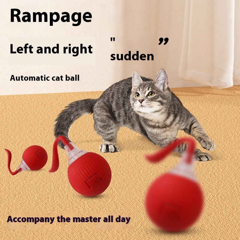 EliteMotion™ | Self-Propelled Cat Ball - Intelligent Obstacle Avoidance Toy