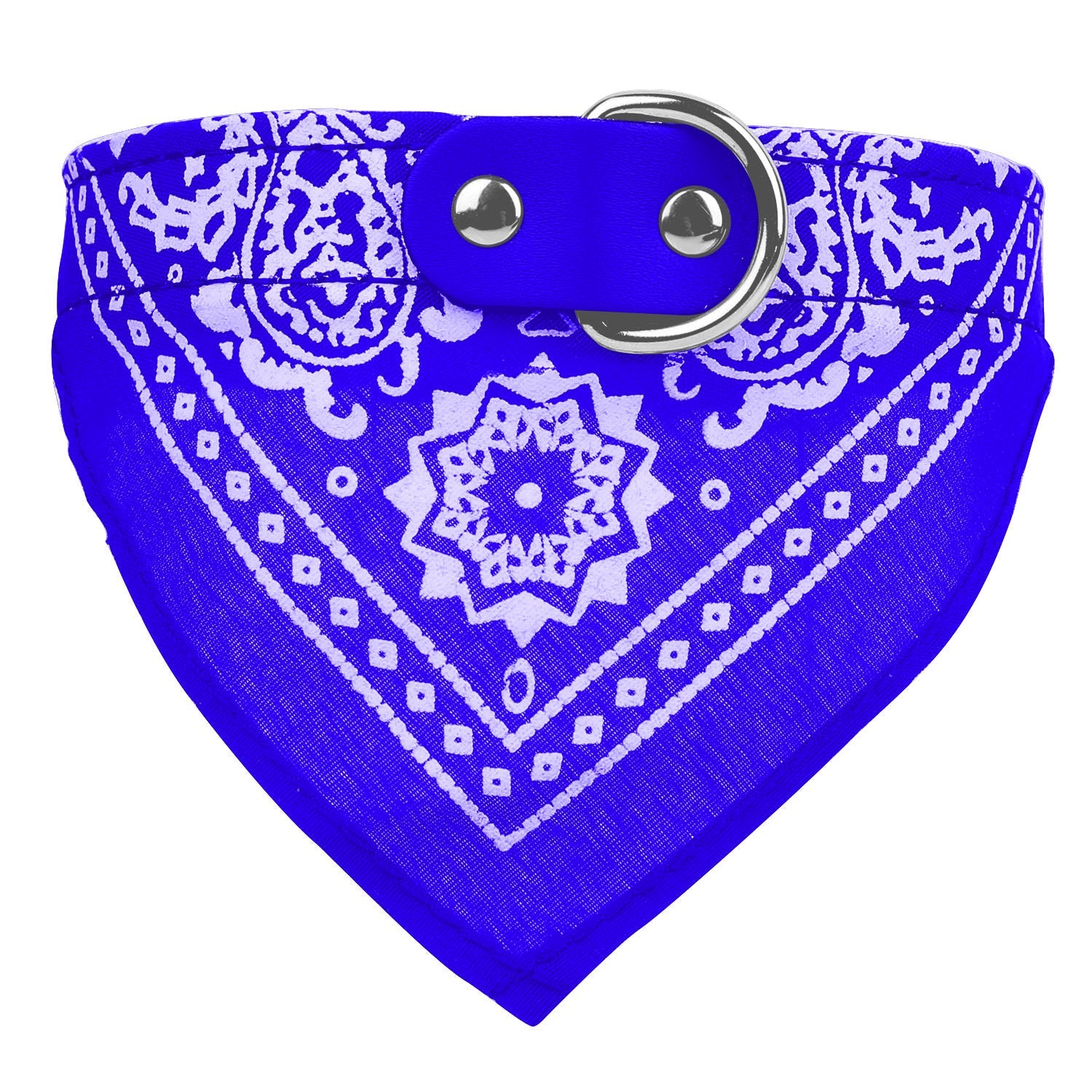 EliteCraft™ | Designer Leather Pet Scarf - Durable Adjustable Bandana Collar Set