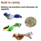AuraPlay™ Serenity Bird | Motion-Activated Vocalizing Plush – Stress-Relieving & Durable Toy for Pets of All Ages