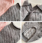 AuraStyle™ Winter-Edge | Premium Faux-Layered Dog Pullover – Thermal Soft-Knit Sweater for Cold Weather Comfort