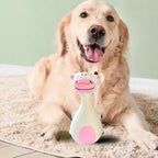 AuraPlay™ Soft-Bite Series | 4pcs Cute Sound-Emitting Latex Toys – Gentle Teething & Oral Health Set for Young Pets