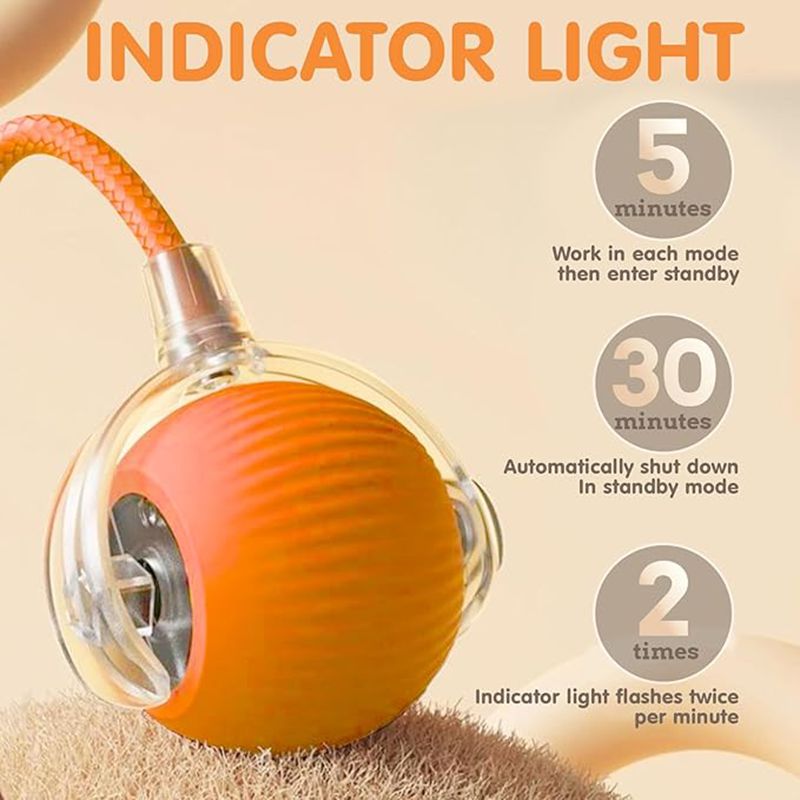 EliteGlide™ | Intelligent Sensor-Driven Cat Toy - Rechargeable Electric Fitness Ball