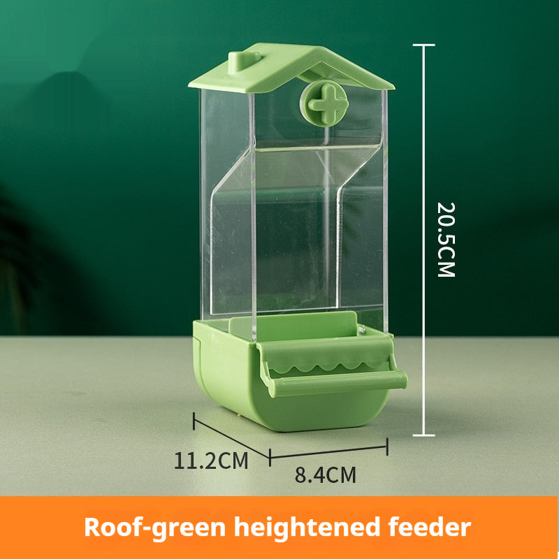 EliteFlow™ | Anti-Scatter Automatic Pet Feeder - Self-Filling & Seed-Sorting Bird Station