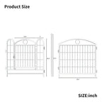 EliteTrainer™ | 8-Panel Secure Puppy Playpen - Foldable Metal Barrier for Home & Travel