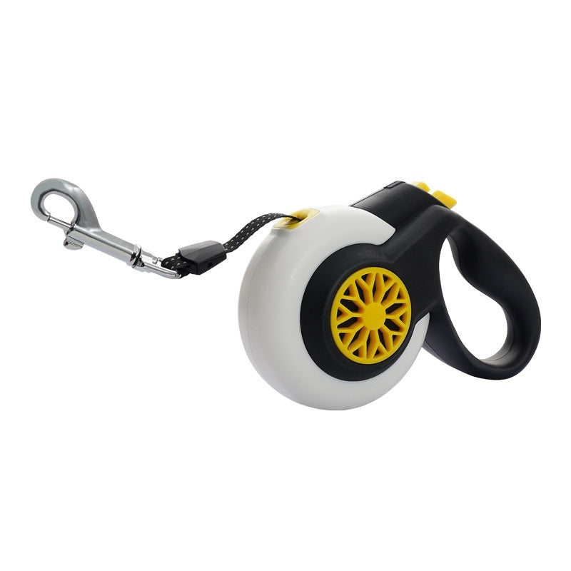 AuraGuard™ Titan-Glide | Professional Auto-Retracting Leash – One-Click Lock & Anti-Shock Safety Lead