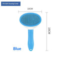 AuraPure™ Titan-Comb | Heavy-Duty Steel Hair Remover – One-Touch Professional Grooming Brush for Deep Undercoat Care