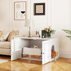 ChateauPaw™ | Luxury Cat Privacy Cabinet & Side Table - Aura Pet Elite