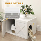 ChateauPaw™ | Luxury Cat Privacy Cabinet & Side Table - Aura Pet Elite
