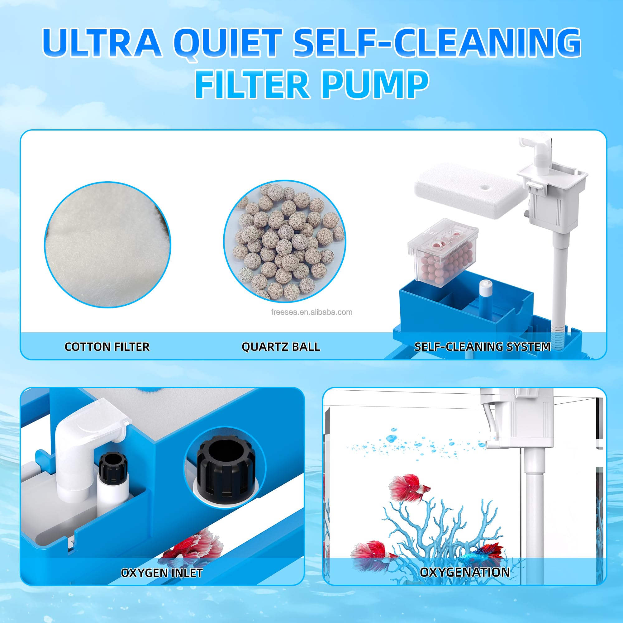 MyFirstAura™ | Desktop Jellyfish & Goldfish Tank - The Perfect Eco-Friendly Gift for Kids