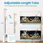 EliteVacuum™ | Adjustable Electric Fish Tank Cleaner - Cordless Maintenance System