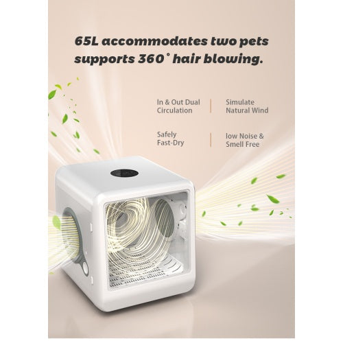 EliteBreeze™ | Smart Automatic Pet Dryer - Stress-Free Home Grooming Station with Smart Temp Control