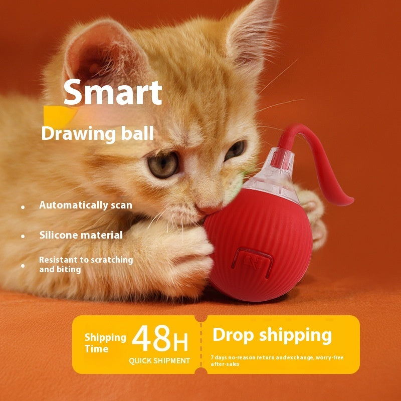 EliteMotion™ | Self-Propelled Cat Ball - Intelligent Obstacle Avoidance Toy