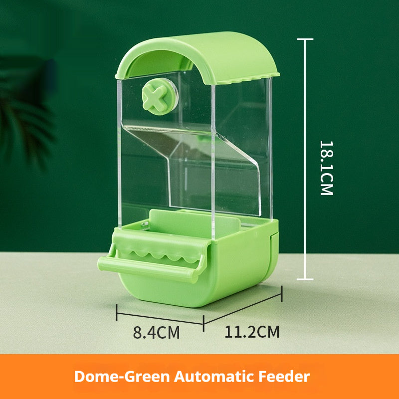 EliteFlow™ | Anti-Scatter Automatic Pet Feeder - Self-Filling & Seed-Sorting Bird Station