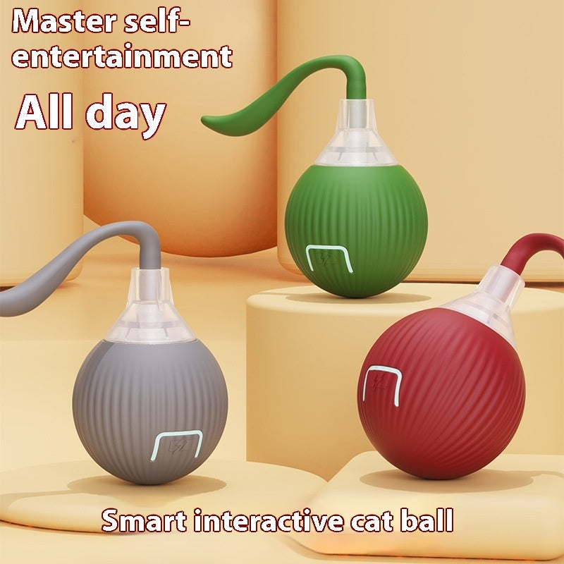 EliteMotion™ | Self-Propelled Cat Ball - Intelligent Obstacle Avoidance Toy