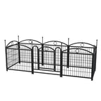 EliteFlow™ | Portable Pet Exercise Barrier - 8-Panel Secure Playpen for Puppies & Small Pets
