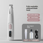 AuraPure™ Whisper-Shave | Narrow-Head Pet Detail Trimmer – Low-Noise Electric Groomer for Sensitive Areas