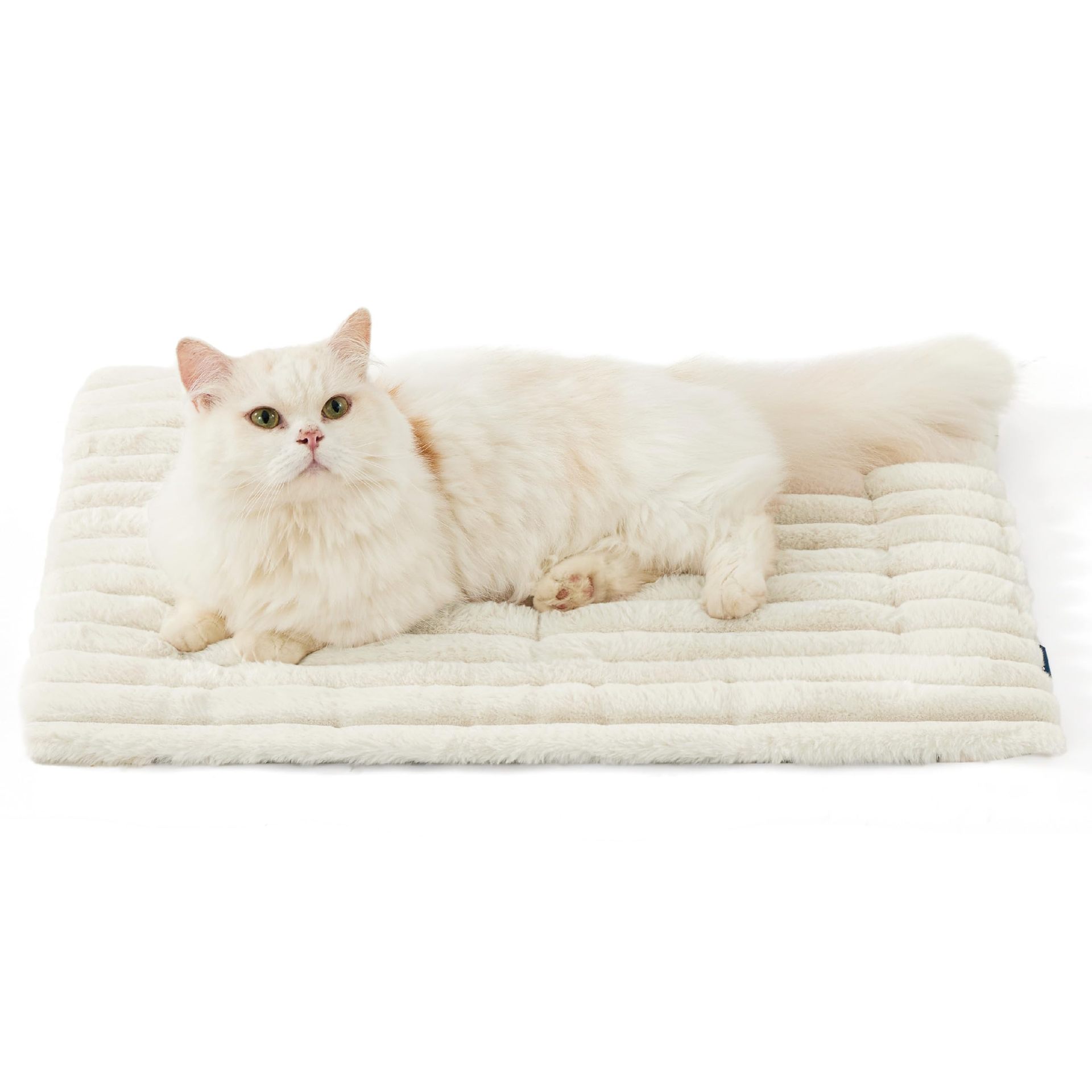 EliteVelvet™ | Luxury Faux Rabbit Fur Bed - Self-Warming Cozy Pet Mattress
