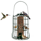 EliteSteel™ Songbird Feeder | Industrial-Grade Metal Hanging Feeder with 4 Precision Ports