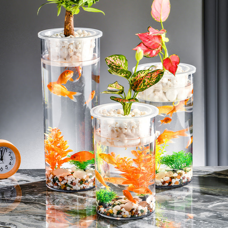 EliteEco™ | Transparent Nano-Landscape Pot - Modern Living Room Aquatic Decoration